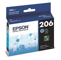 Epson 206 Cyan Ink Cartridge Xpression XP-2101